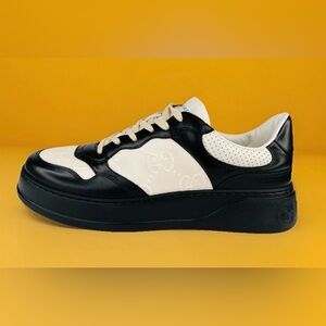Gucci GG Supreme Leather Chunky Platform Logo Men Sneakers UK 13 -US 13.5 -EU 47